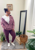 Vintage Washed Shacket Set