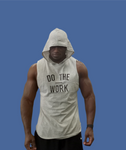 Sleeveless Hoodie Tank Top