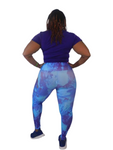 Purple Tornado Leggings