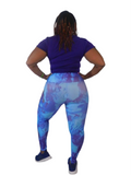 Purple Tornado Leggings