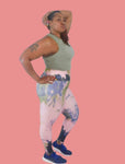 Mauve Tye-Dye Leggings