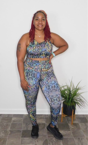 Iridescent Snakeskin Set