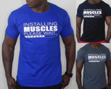 Installing Muscle Tees
